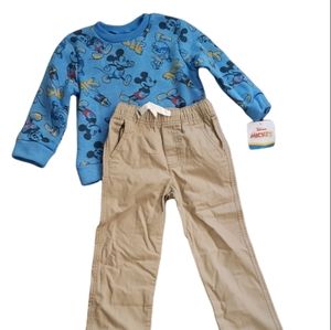 Disney Junior + carter's little boy sets size 4